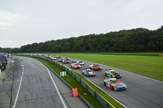 #23 Porsche 718 Cayman GT4 RS Clubsport of Michael Auriemma and Matheus Leist, NOLASPORT, GT4 America, Pro-Am, SRO America, Virginia International Raceway, Alton, VA, July 18 - 20, 2025
 | Fred Hardy Jr. | www.FredHardyPhoto.com ©2025 