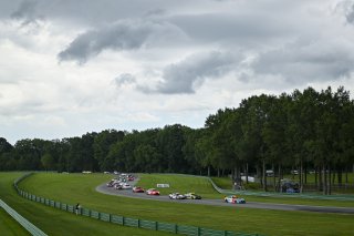 #77 Porsche 718 Cayman GT4 RS Clubsport of Danny Dyszelski and Alex Ellis, VPX Motorsport, GT4 America, Silver, SRO America, Virginia International Raceway, Alton, VA, July 18 - 20, 2025
 | Fred Hardy Jr. | www.FredHardyPhoto.com ©2025 