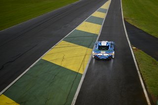 #39 Aston Martin Vantage AMR GT4 of Max Hewitt and Luca Mars, van der Steur Racing, GT4 America, Silver, SRO America, Virginia International Raceway, Alton, VA, July 18 - 20, 2025
 | Fred Hardy Jr. | www.FredHardyPhoto.com ©2025 