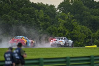 #71 Toyota Gazoo Racing GR Supra GT4 EVO2 of Nicolai Elghanayan and Mads Siljehaug, Marco Polo Motorsports, GT4 America, Silver, SRO America, Virginia International Raceway, Alton, VA, July 18 - 20, 2025
 | Fred Hardy Jr. | www.FredHardyPhoto.com &copy;2025 