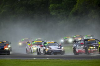 #77 Porsche 718 Cayman GT4 RS Clubsport of Danny Dyszelski and Alex Ellis, VPX Motorsport, GT4 America, Silver, SRO America, Virginia International Raceway, Alton, VA, July 18 - 20, 2025
 | Fred Hardy Jr. | www.FredHardyPhoto.com ©2025 