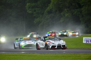 #72 Toyota Gazoo Racing GR Supra GT4 EVO2 of Anthony Geraci and Kenny Schmied, RAFA Racing Team, GT4 America, Am, SRO America, Virginia International Raceway, Alton, VA, July 18 - 20, 2025
 | Fred Hardy Jr. | www.FredHardyPhoto.com ©2025 