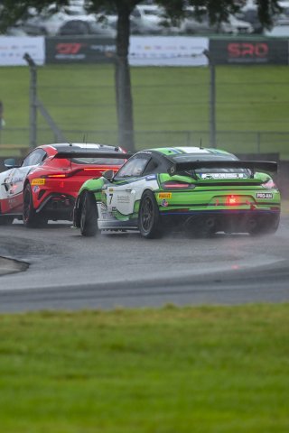#7 Porsche 718 Cayman GT4 RS Clubsport of Curt Swearingin and Riley Dickinson, ACI Motorsports, GT4 America, Pro-Am, SRO America, Virginia International Raceway, Alton, VA, July 18 - 20, 2025
 | Fred Hardy Jr. | www.FredHardyPhoto.com ©2025 