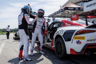 #72 Toyota Gazoo Racing GR Supra GT4 EVO2 of Anthony Geraci and Kenny Schmied, RAFA Racing Team, GT4 America, Am, SRO America, Virginia International Raceway, Alton, VA, July 18 - 20, 2025
 | Fabian Lagunas | www.lagunasphotography.com | For SRO Motorsports Group 2025