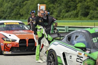 #7 Porsche 718 Cayman GT4 RS Clubsport of Curt Swearingin and Riley Dickinson, ACI Motorsports, GT4 America, Pro-Am, SRO America, Virginia International Raceway, Alton, VA, July 18 - 20, 2025
 | Fred Hardy Jr. | www.FredHardyPhoto.com &copy;2025 