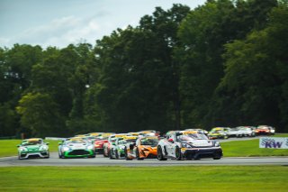 #77 Porsche 718 Cayman GT4 RS Clubsport of Danny Dyszelski and Alex Ellis, VPX Motorsport, GT4 America, Silver, SRO America, Virginia International Raceway, Alton, VA, July 18 - 20, 2025
 | Fred Hardy Jr. | www.FredHardyPhoto.com ©2025