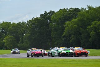 #98 BMW M4 GT4 (G82) EVO4 of Paul Sparta and Michael Kanisczak, Random Vandals Racing, GT4 America, Am, SRO America, Virginia International Raceway, Alton, VA, July 18 - 20, 2025
 | Fred Hardy Jr. | www.FredHardyPhoto.com ©2025 