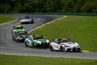 #72 Toyota Gazoo Racing GR Supra GT4 EVO2 of Anthony Geraci and Kenny Schmied, RAFA Racing Team, GT4 America, Am, SRO America, Virginia International Raceway, Alton, VA, July 18 - 20, 2025
 | Fred Hardy Jr. | www.FredHardyPhoto.com ©2025 