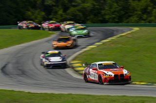 #97 BMW M4 GT4 (G82) EVO of Kenton Koch and Kevin Boehm, Random Vandals Racing, GT4 America, Silver, SRO America, Virginia International Raceway, Alton, VA, July 18 - 20, 2025
 | Fred Hardy Jr. | www.FredHardyPhoto.com ©2025 