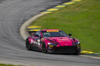 #07 Aston Martin Vantage AMR GT4 of Alex Garcia and Michael Garcia, Skip Barber Racing, GT4 America, Am, SRO America, Virginia International Raceway, Alton, VA, July 18 - 20, 2025
 | Fred Hardy Jr. | www.FredHardyPhoto.com ©2025 