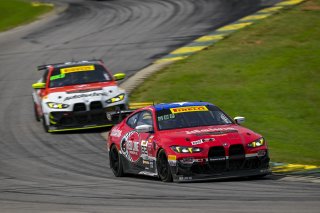 #82 BMW M4 GT4 (G82) EVO of James Walker Jr and Tyler McQuarrie, BimmerWorld, GT4 America, Pro-Am, SRO America, Virginia International Raceway, Alton, VA, July 18 - 20, 2025
 | Fred Hardy Jr. | www.FredHardyPhoto.com ©2025 