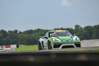 #7 Porsche 718 Cayman GT4 RS Clubsport of Curt Swearingin and Riley Dickinson, ACI Motorsports, GT4 America, Pro-Am, SRO America, Virginia International Raceway, Alton, VA, July 18 - 20, 2025
 | Fred Hardy Jr. | www.FredHardyPhoto.com ©2025 
