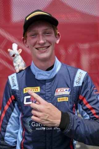 #77 Porsche 718 Cayman GT4 RS Clubsport of Danny Dyszelski and Alex Ellis, VPX Motorsport, GT4 America, Silver, SRO America, Virginia International Raceway, Alton, VA, July 18 - 20, 2025
 | Fred Hardy Jr. | www.FredHardyPhoto.com ©2025 