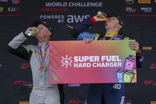 #413 BMW M4 GT4 (G82) EVO of Craig Lumsden and Zach Lumsden, Flying Lizard Motorsports, GT4 America, Pro-Am, SRO America, Virginia International Raceway, Alton, VA, July 18 - 20, 2025
 | Fred Hardy Jr. | www.FredHardyPhoto.com ©2025 