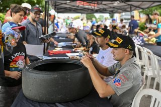 #71 Toyota Gazoo Racing GR Supra GT4 EVO2 of Nicolai Elghanayan and Mads Siljehaug, Marco Polo Motorsports, GT4 America, Silver, SRO America, Road America, Elkhart Lake, WI, Aug 15 - 17, 2025
 | Fred Hardy Jr. | www.FredHardyPhoto.com &copy;2025 