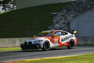 #52 BMW M4 GT4 (G82) EVO of Zac Anderson and Colin Garrett, Auto Technic Racing, GT4 America, Silver, SRO America, Road America, Elkhart Lake, WI, Aug 15 - 17, 2025/
 | Fred Hardy Jr. | www.FredHardyPhoto.com ©2025 