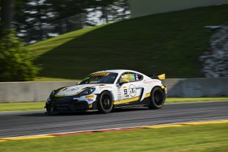 #9 Porsche 718 Cayman GT4 RS Clubsport of Dan Sibille and Loek Hartog, ACI Motorsports, GT4 America, Pro-Am, SRO America, Road America, Elkhart Lake, WI, Aug 15 - 17, 2025
 | Fred Hardy Jr. | www.FredHardyPhoto.com &copy;2025 