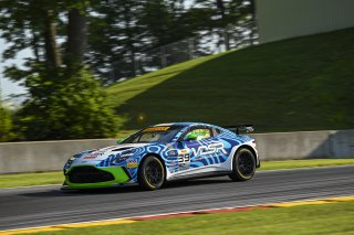 #39 Aston Martin Vantage AMR GT4 of Max Hewitt and Luca Mars, van der Steur Racing, GT4 America, Silver, SRO America, Road America, Elkhart Lake, WI, Aug 15 - 17, 2025
 | Fred Hardy Jr. | www.FredHardyPhoto.com ©2025 