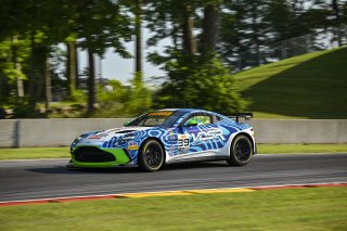 #39 Aston Martin Vantage AMR GT4 of Max Hewitt and Luca Mars, van der Steur Racing, GT4 America, Silver, SRO America, Road America, Elkhart Lake, WI, Aug 15 - 17, 2025
 | Fred Hardy Jr. | www.FredHardyPhoto.com ©2025 