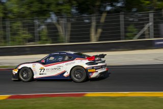 #77 Porsche 718 Cayman GT4 RS Clubsport of Danny Dyszelski and Alex Ellis, VPX Motorsport, GT4 America, Silver, SRO America, Road America, Elkhart Lake, WI, Aug 15 - 17, 2025
 | Fred Hardy Jr. | www.FredHardyPhoto.com ©2025 