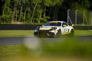 #9 Porsche 718 Cayman GT4 RS Clubsport of Dan Sibille and Loek Hartog, ACI Motorsports, GT4 America, Pro-Am, SRO America, Road America, Elkhart Lake, WI, Aug 15 - 17, 2025
 | Fred Hardy Jr. | www.FredHardyPhoto.com &copy;2025 