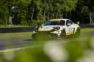 #9 Porsche 718 Cayman GT4 RS Clubsport of Dan Sibille and Loek Hartog, ACI Motorsports, GT4 America, Pro-Am, SRO America, Road America, Elkhart Lake, WI, Aug 15 - 17, 2025
 | Fred Hardy Jr. | www.FredHardyPhoto.com &copy;2025 