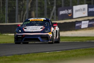 #77 Porsche 718 Cayman GT4 RS Clubsport of Danny Dyszelski and Alex Ellis, VPX Motorsport, GT4 America, Silver, SRO America, Road America, Elkhart Lake, WI, Aug 15 - 17, 2025
 | Fred Hardy Jr. | www.FredHardyPhoto.com ©2025 