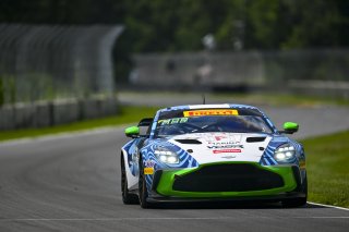 #39 Aston Martin Vantage AMR GT4 of Max Hewitt and Luca Mars, van der Steur Racing, GT4 America, Silver, SRO America, Road America, Elkhart Lake, WI, Aug 15 - 17, 2025
 | Fred Hardy Jr. | www.FredHardyPhoto.com ©2025 