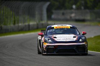 #77 Porsche 718 Cayman GT4 RS Clubsport of Danny Dyszelski and Alex Ellis, VPX Motorsport, GT4 America, Silver, SRO America, Road America, Elkhart Lake, WI, Aug 15 - 17, 2025
 | Fred Hardy Jr. | www.FredHardyPhoto.com ©2025 