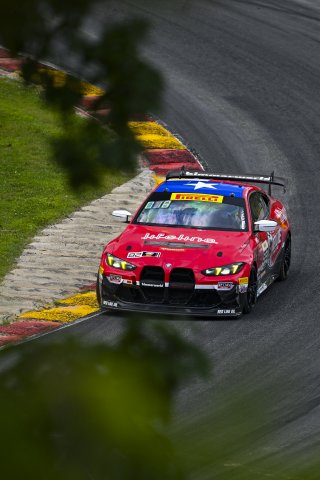 #82 BMW M4 GT4 (G82) EVO of James Walker Jr. and Tyler McQuarrie, BimmerWorld Racing, GT4 America, Pro-Am, SRO America, Road America, Elkhart Lake, WI, Aug 15 - 17, 2025
 | Fred Hardy Jr. | www.FredHardyPhoto.com ©2025 