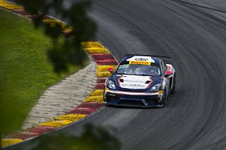 #77 Porsche 718 Cayman GT4 RS Clubsport of Danny Dyszelski and Alex Ellis, VPX Motorsport, GT4 America, Silver, SRO America, Road America, Elkhart Lake, WI, Aug 15 - 17, 2025
 | Fred Hardy Jr. | www.FredHardyPhoto.com ©2025 