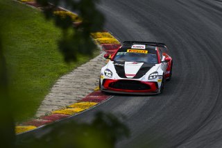 #4 Aston Martin Vantage AMR GT4 EVO of Braydon Arthur and Mike David Ortmann, JMF Motorsports, GT4 America, Silver, SRO America, Road America, Elkhart Lake, WI, Aug 15 - 17, 2025
 | Fred Hardy Jr. | www.FredHardyPhoto.com ©2025 