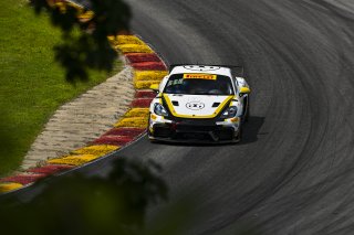 #9 Porsche 718 Cayman GT4 RS Clubsport of Dan Sibille and Loek Hartog, ACI Motorsports, GT4 America, Pro-Am, SRO America, Road America, Elkhart Lake, WI, Aug 15 - 17, 2025
 | Fred Hardy Jr. | www.FredHardyPhoto.com &copy;2025 