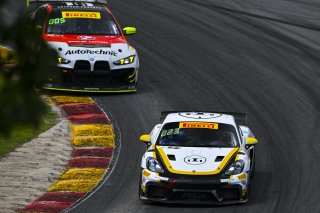 #9 Porsche 718 Cayman GT4 RS Clubsport of Dan Sibille and Loek Hartog, ACI Motorsports, GT4 America, Pro-Am, SRO America, Road America, Elkhart Lake, WI, Aug 15 - 17, 2025
 | Fred Hardy Jr. | www.FredHardyPhoto.com &copy;2025 