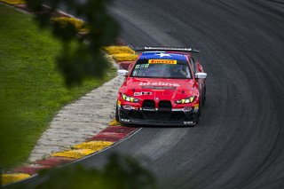 #82 BMW M4 GT4 (G82) EVO of James Walker Jr. and Tyler McQuarrie, BimmerWorld Racing, GT4 America, Pro-Am, SRO America, Road America, Elkhart Lake, WI, Aug 15 - 17, 2025
 | Fred Hardy Jr. | www.FredHardyPhoto.com ©2025 