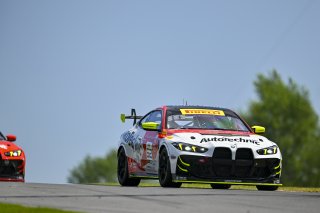 #52 BMW M4 GT4 (G82) EVO of Zac Anderson and Colin Garrett, Auto Technic Racing, GT4 America, Silver, SRO America, Road America, Elkhart Lake, WI, Aug 15 - 17, 2025
 | Fred Hardy Jr. | www.FredHardyPhoto.com ©2025 