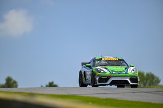 #7 Porsche 718 Cayman GT4 RS Clubsport of Curt Swearingin and Riley Dickinson, ACI Motorsports, GT4 America, Pro-Am, SRO America, Road America, Elkhart Lake, WI, Aug 15 - 17, 2025
 | Fred Hardy Jr. | www.FredHardyPhoto.com &copy;2025 