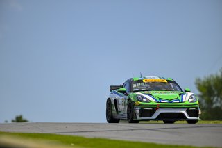 #7 Porsche 718 Cayman GT4 RS Clubsport of Curt Swearingin and Riley Dickinson, ACI Motorsports, GT4 America, Pro-Am, SRO America, Road America, Elkhart Lake, WI, Aug 15 - 17, 2025
 | Fred Hardy Jr. | www.FredHardyPhoto.com &copy;2025 
