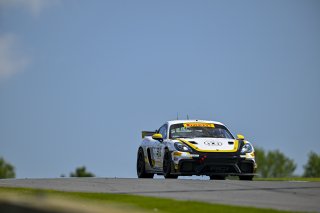 #9 Porsche 718 Cayman GT4 RS Clubsport of Dan Sibille and Loek Hartog, ACI Motorsports, GT4 America, Pro-Am, SRO America, Road America, Elkhart Lake, WI, Aug 15 - 17, 2025
 | Fred Hardy Jr. | www.FredHardyPhoto.com &copy;2025 