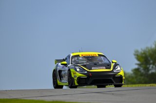 #23 Porsche 718 Cayman GT4 RS Clubsport of Michael Auriemma and Matheus Leist, NOLASPORT, GT4 America, Pro-Am, SRO America, Road America, Elkhart Lake, WI, Aug 15 - 17, 2025
 | Fred Hardy Jr. | www.FredHardyPhoto.com ©2025 