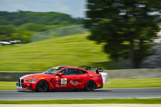#17 BMW M4 GT4 (G82) of Lucas Catania and Joseph Catania, Rigid Speed Company, GT4 America, Am, SRO America, Road America, Elkhart Lake, WI, Aug 15 - 17, 2025
 | Fred Hardy Jr. | www.FredHardyPhoto.com ©2025 