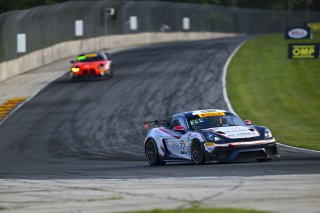 #77 Porsche 718 Cayman GT4 RS Clubsport of Danny Dyszelski and Alex Ellis, VPX Motorsport, GT4 America, Silver, SRO America, Road America, Elkhart Lake, WI, Aug 15 - 17, 2025
 | Fred Hardy Jr. | www.FredHardyPhoto.com ©2025 