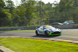 #39 Aston Martin Vantage AMR GT4 of Max Hewitt and Luca Mars, van der Steur Racing, GT4 America, Silver, SRO America, Road America, Elkhart Lake, WI, Aug 15 - 17, 2025
 | Fred Hardy Jr. | www.FredHardyPhoto.com ©2025 