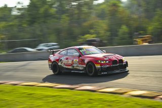 #82 BMW M4 GT4 (G82) EVO of James Walker Jr. and Tyler McQuarrie, BimmerWorld Racing, GT4 America, Pro-Am, SRO America, Road America, Elkhart Lake, WI, Aug 15 - 17, 2025
 | Fred Hardy Jr. | www.FredHardyPhoto.com ©2025 