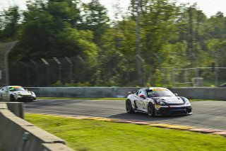 #77 Porsche 718 Cayman GT4 RS Clubsport of Danny Dyszelski and Alex Ellis, VPX Motorsport, GT4 America, Silver, SRO America, Road America, Elkhart Lake, WI, Aug 15 - 17, 2025
 | Fred Hardy Jr. | www.FredHardyPhoto.com ©2025 