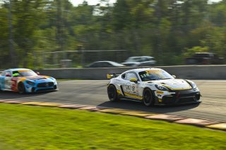 #9 Porsche 718 Cayman GT4 RS Clubsport of Dan Sibille and Loek Hartog, ACI Motorsports, GT4 America, Pro-Am, SRO America, Road America, Elkhart Lake, WI, Aug 15 - 17, 2025
 | Fred Hardy Jr. | www.FredHardyPhoto.com &copy;2025 