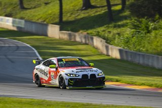 #52 BMW M4 GT4 (G82) EVO of Zac Anderson and Colin Garrett, Auto Technic Racing, GT4 America, Silver, SRO America, Road America, Elkhart Lake, WI, Aug 15 - 17, 2025
 | Fred Hardy Jr. | www.FredHardyPhoto.com ©2025 