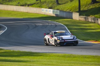 #77 Porsche 718 Cayman GT4 RS Clubsport of Danny Dyszelski and Alex Ellis, VPX Motorsport, GT4 America, Silver, SRO America, Road America, Elkhart Lake, WI, Aug 15 - 17, 2025
 | Fred Hardy Jr. | www.FredHardyPhoto.com ©2025 