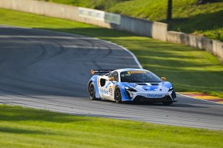 #43 McLaren Artura GT4 of Alex Vogel and Matthew Bell, P1 Groupe, GT4 America, Pro-Am, SRO America, Road America, Elkhart Lake, WI, Aug 15 - 17, 2025
 | Fred Hardy Jr. | www.FredHardyPhoto.com &copy;2025 