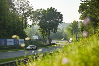 #77 Porsche 718 Cayman GT4 RS Clubsport of Danny Dyszelski and Alex Ellis, VPX Motorsport, GT4 America, Silver, SRO America, Road America, Elkhart Lake, WI, Aug 15 - 17, 2025 | Fred Hardy Jr. | www.FredHardyPhoto.com &copy;2025 
